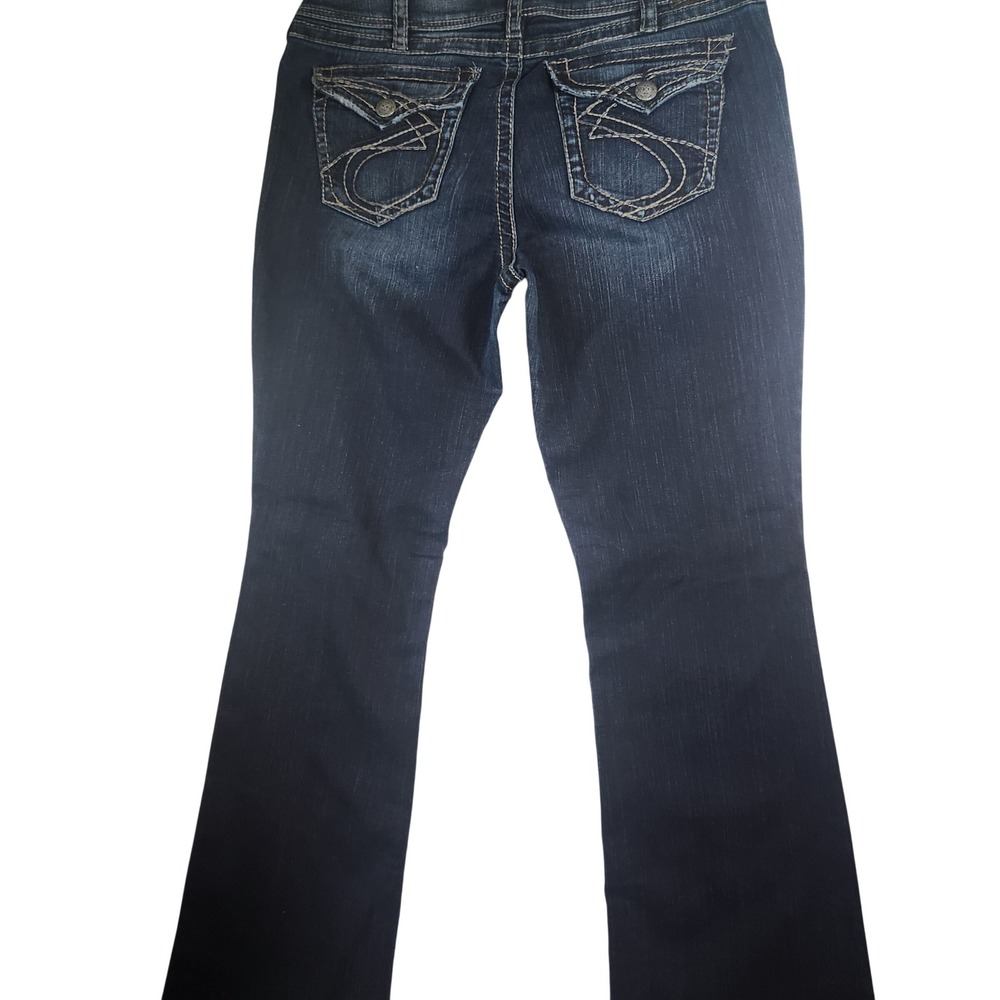 Silver Jeans Co Suki Surplus Bootcut Dark Wash Denim Jeans W32 L34